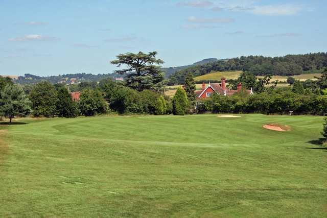 A view from fairway #2 at Churchill & Blakedown Golf Club.