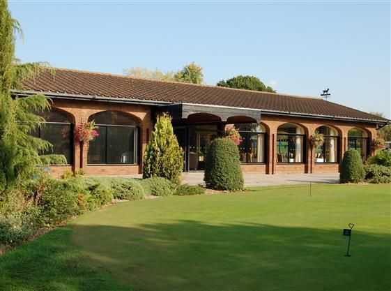 A view of the clubhouse at Redditch Golf Club