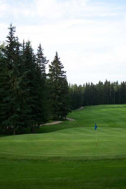 A view of hole #17 at Water Valley Golf and Country Club