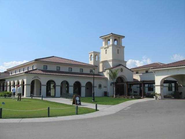 View of the clubhouse at  Seal Beach Navy Golf Course 