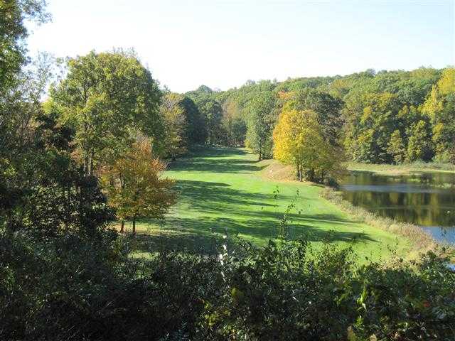 A view of the 15th fairway at Ridgefield Golf Course