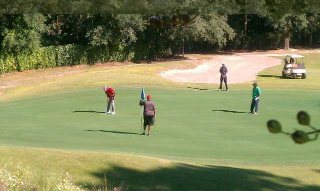 View from the 1st green at The First Tee of North Florida - Brentwood Golf Course