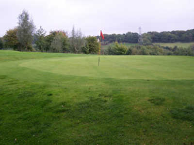 A view of the 4th green at Ridgeway Golf Club