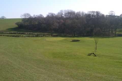 A view from fairway #12 at Dinas Powis Golf Club