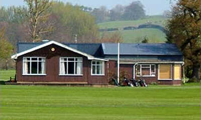 A view of the clubhouse at St. Giles Golf Club