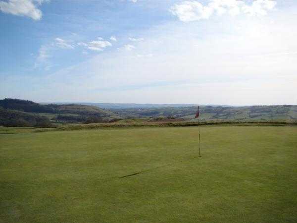 A view of the 4th hole at Welshpool Golf Club