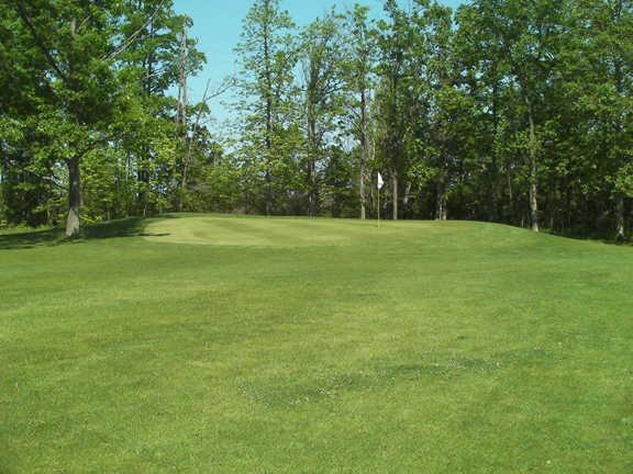 A view of green #14 at Caistorville Golf Club