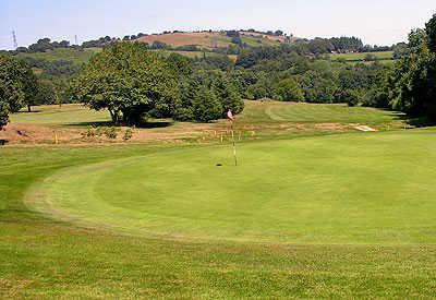 A view of hole #12 at Llanishen Golf Club