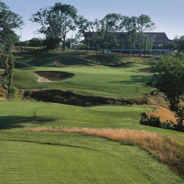 A view from the 2nd tee at Ironhorse Golf Club