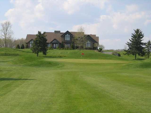 A view of the clubhouse at Aubrey's Dubbs Dred Golf Course