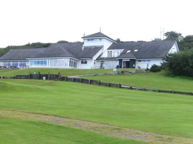 A view of the clubhouse at Maine Valley Members Golf Club.