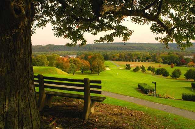 A fall view from Susquehanna Valley Country Club
