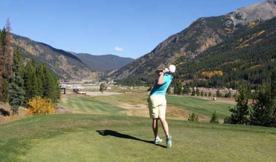 A view from a tee at Copper Creek Golf Club