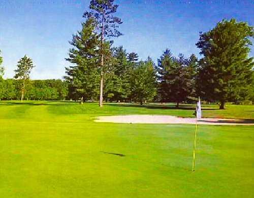 View of a green at White Deer Country Club