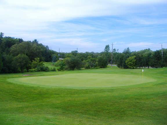 A view of hole #9 at Lyndebrook Golf Course