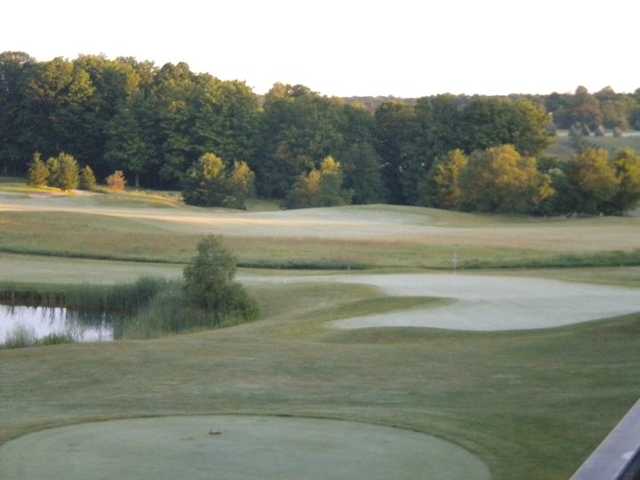 A view from tee #9 at Blue from Mistwood Golf Course