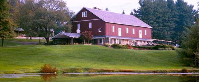 A view of the clubhouse at Meadowink Golf Course
