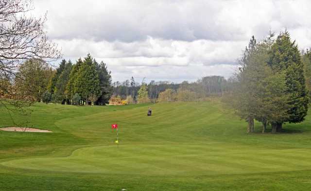 A view of green #7 at Rossmore Golf Club