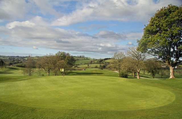 A view of the 12th hole at Rossmore Golf Club.