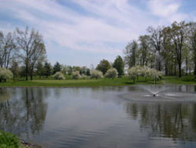 A view over the water from Willow Run Golf Course