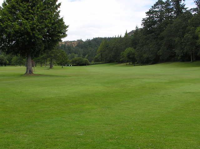 A view of fairway #6 at Mount Douglas Golf Course
