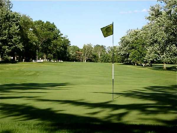 A view of hole #17 at Marion Country Club