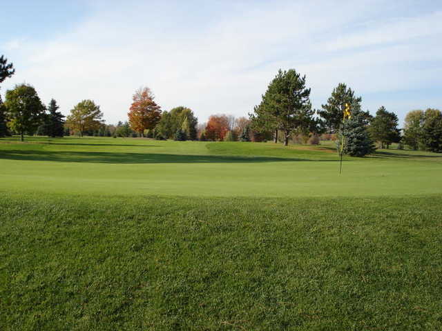 A view of green #1 at Missaukee Golf Course