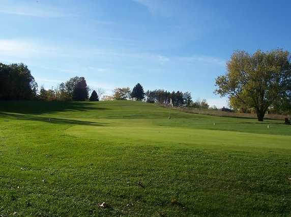 A view of hole #7 at Pleasant Hills Golf Course