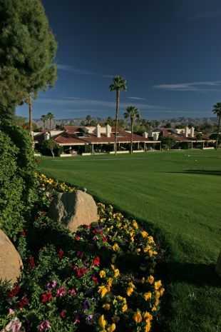 A view of the clubhouse at Woodhaven Country Club