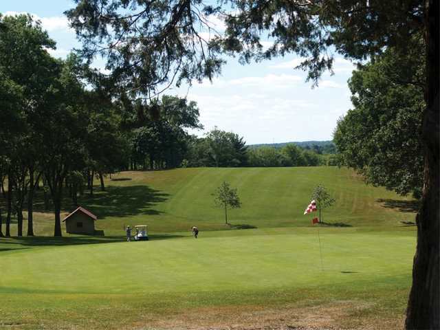 View of a green at Sinnissippi Park Golf Club