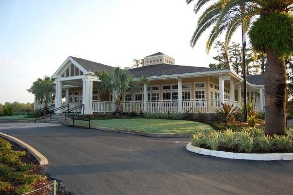 A view of the clubhouse at Dubsdread Golf Course