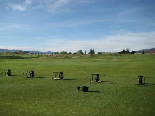 A view of the practice area at Ranch Club