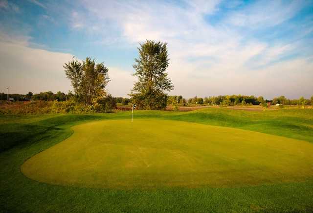 A view of the 12th green at Innisfil Creek Golf Course