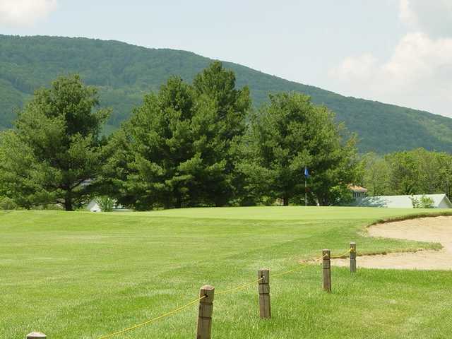 A view of a green at Windham Country Club
