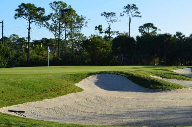 A view of green #3 at Colony Golf & Country Club.