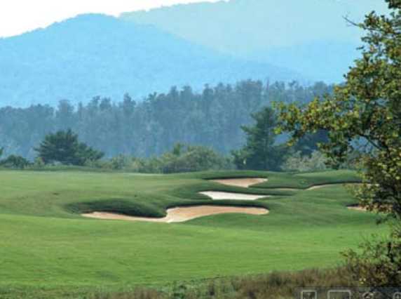A view from the 2nd fairway at Brasstown Valley Resort