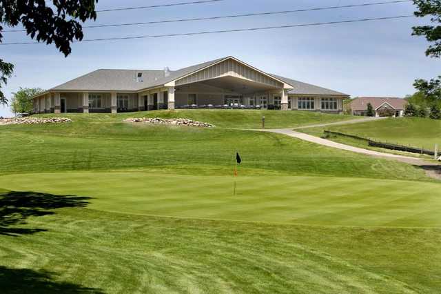 A view of the clubhouse at Copper Creek Golf Course