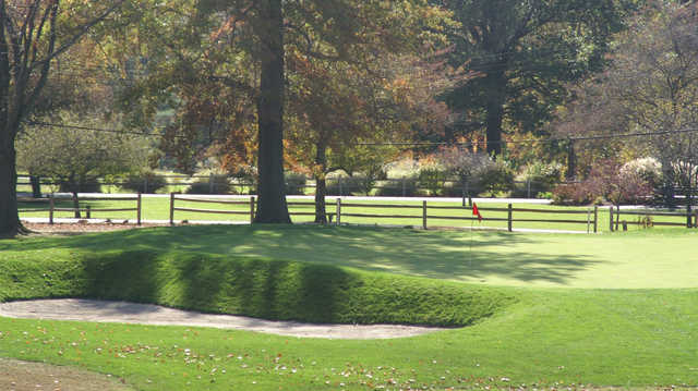 A view of a green at Quail Creek Country Club & Resort.