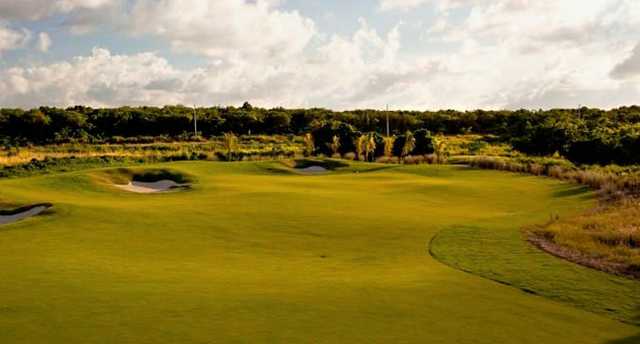 View of a green at Hard Rock Golf Club at Cana Bay