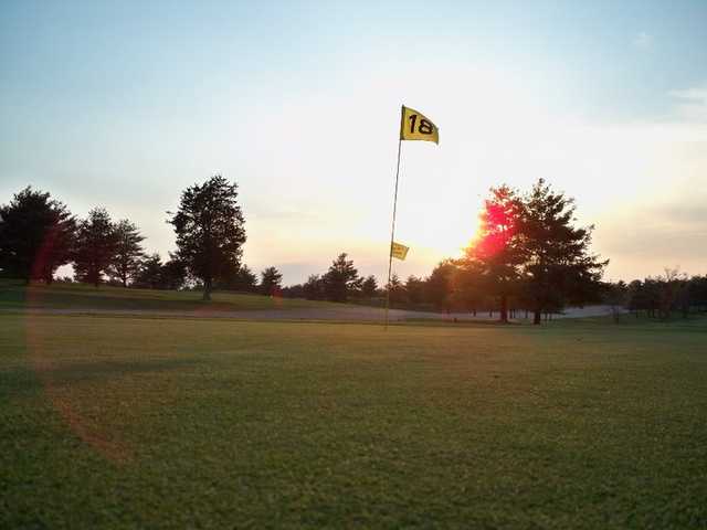 A view of green #18 from Pines at Lindsey Wilson