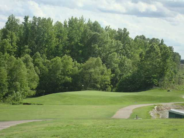 View of a green at Bent Tree Golf Club