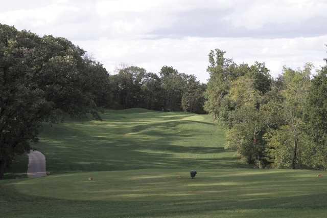 A view from the 2nd tee at Falcon Valley Golf Course