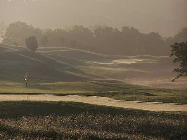 View of the 6th green at Falcon Valley Golf Course