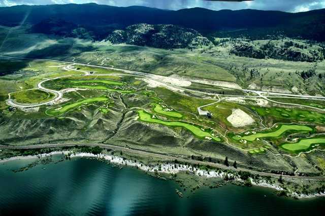 Aerial view of Tobiano Golf Course