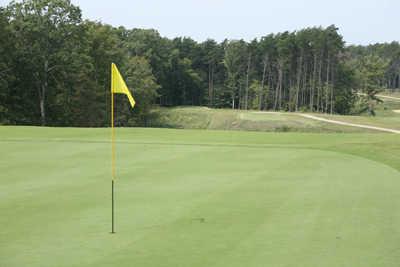 View of a green at Pennyrile Forest State Park Resort