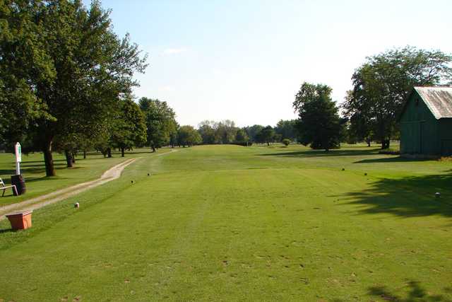 A view from tee #3 at Red from Sycamore Hills Golf Club