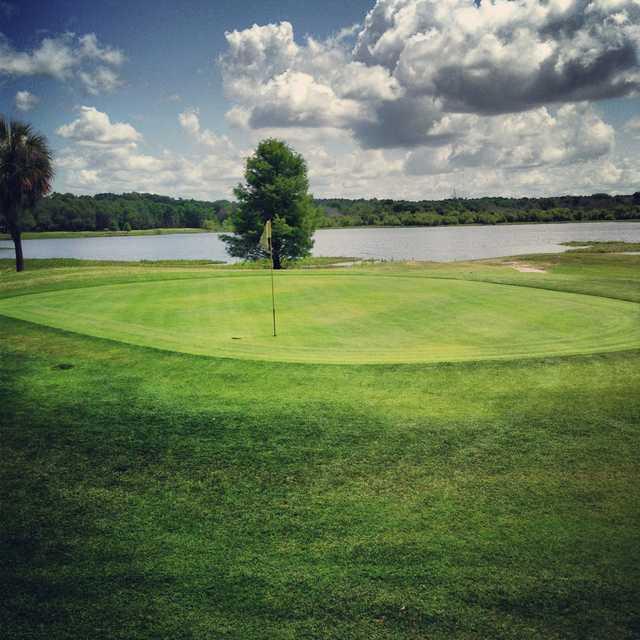 A view of green #4 from The Country Club at Lake City