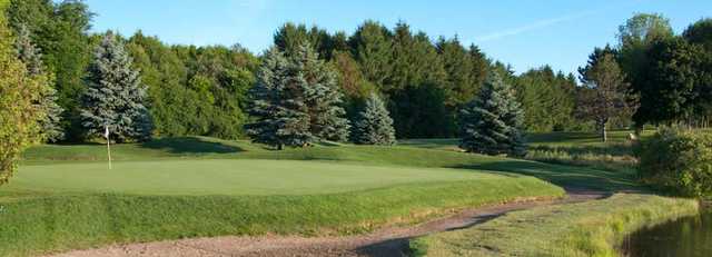View of the 8th green at Spring Creek Golf Club