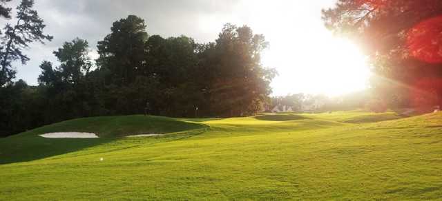 A view of hole #7 at Wildwood Green Golf Course.