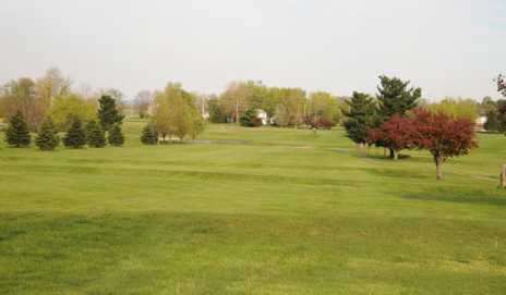 A view of a fairway at Estate Club Golf Course